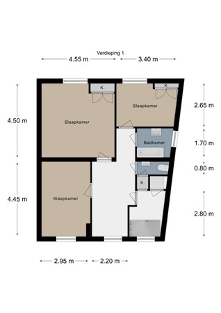 Floorplan - Maastrichterlaan 149, 6291 EP Vaals
